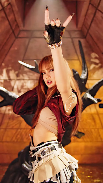 Pink Venom - Lisa, blackpink, jennie, jisoo, mv, pinkvenom, rose HD phone wallpaper