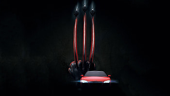 Wolverine Claws And Audi , wolverine, superheroes, artwork HD wallpaper