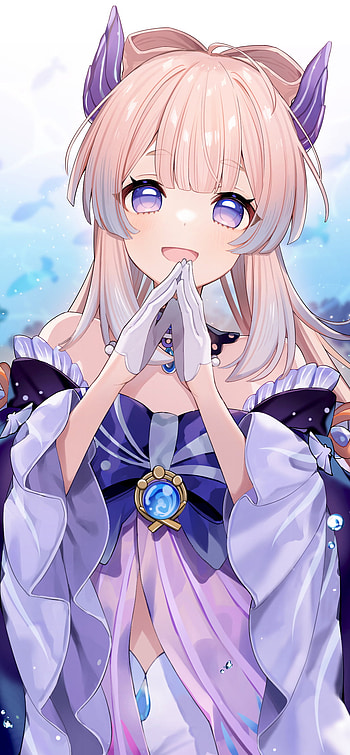 Komomi, Sangonomiya Kokomi, Genshin Impact HD phone wallpaper