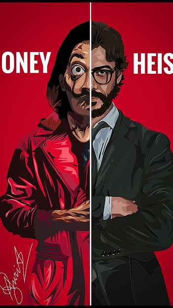 Money heist, trending, vision care HD phone wallpaper