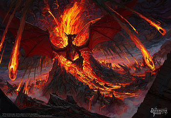 Fiery Dragon: A Stunning Fantasy, fantasy, dragon HD wallpaper