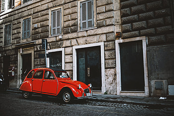 Auto, Cars, Retro, Street HD wallpaper