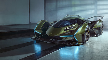 Lamborghini Lambo V12 Vision Gran Turismo 2019 HD wallpaper