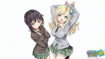boku wa tomodachi ga sukunai, white, school uniform, anime HD wallpaper