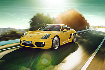 Cars, Road, Turn, Traffic, Movement, Porsche Cayman HD wallpaper