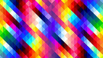Square, colorful, abstract HD wallpaper