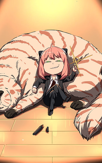 Anya's Cozy Tiger — Spy x Family, Anime, Spy x Family HD phone wallpaper