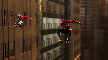 Peter and Miles, video game, Marvel's Spider-Man 2 HD wallpaper