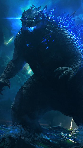 fantasy, Godzilla HD phone wallpaper