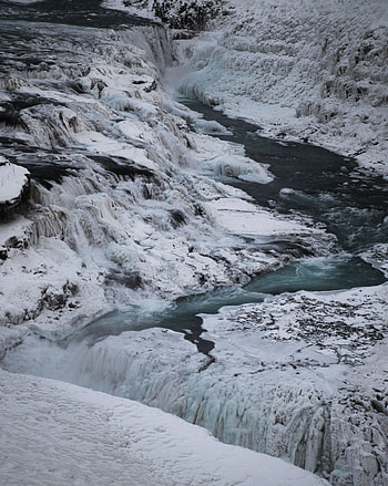 Landscape, Winter, Nature, Rivers, Ice, Rocks HD phone wallpaper