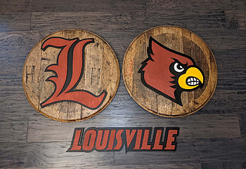 Louisville Cardinals, Unique wood art, 3D craftsmanship, Sports memorabilia HD wallpaper