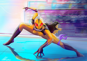 Spider Yang , spidergirl, superheroes, deviantart HD wallpaper