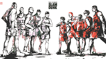 The First Slam Dunk, Hanamichi Sakuragi, Akagi Takenori, Miyagi Ryota, Kaede Rukawa, Hisashi Mitsui, movie, THE FIRST SLAM DUNK HD wallpaper