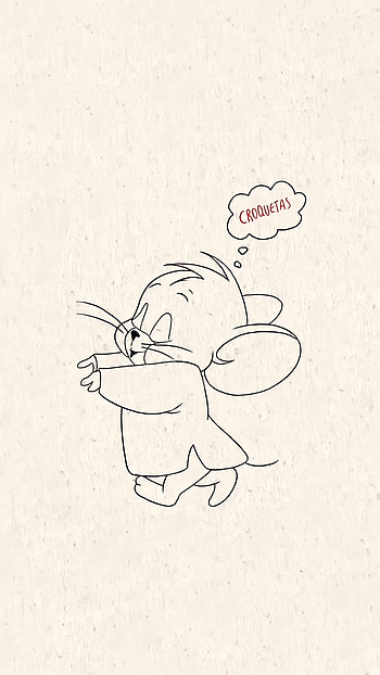 Jerry Croquetas, comida, tomyjery HD phone wallpaper