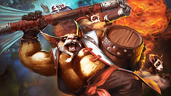 Brewmaster Dota 2 HD wallpaper