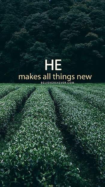 He makes all things new HD phone wallpaper