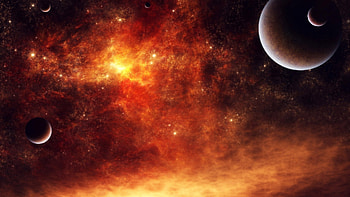 Fantasy, Planets, Universe HD wallpaper