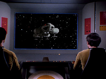 Unidentified Spaceship Incoming, TOS, Eagle Spacecraft, Star Trek, Space 1999, spaceship HD wallpaper