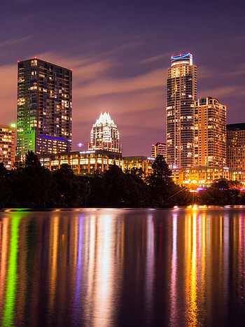 Austin, Vibrant Skyline, Texas Cityscape, Urban Gem HD phone wallpaper