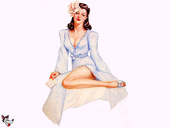 Lady in Blue, other, lady, people, woman HD wallpaper