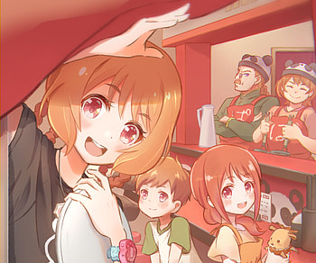 Hanamichi Ran, Hanamichi Ran, Anime, Delicious Party Precure HD wallpaper