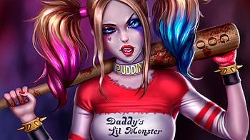 Harley Quinn Arts 2019, harley-quinn, artwork, superheroes, deviantart HD wallpaper