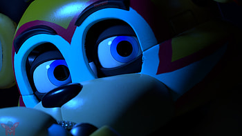 FNAF Security Breach: Animatronic Close-Up, Five Nights at Freddy's: Security Breach, Five Nights at Freddy's HD wallpaper