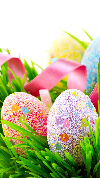 Easter, Beautiful, Eggs HD phone wallpaper
