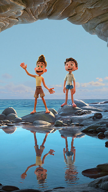 Pixar Animation, Luca, Pixar, Disney HD phone wallpaper