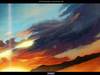 SunSet HD wallpaper