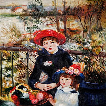 MOTHER AND DAUGHTER, colorful, gentle, love, mother, paint, oil, beauty, daughter HD wallpaper