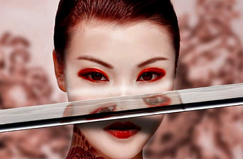 To Know Death, sword, fantasy, eastern, women, katana HD wallpaper