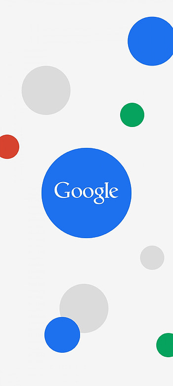 Google , Multicolor circles, Colorful design, Dynamic visuals HD phone wallpaper