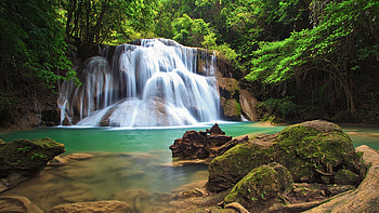 Crystal clear, Tranquil setting, Nature's masterpiece HD wallpaper