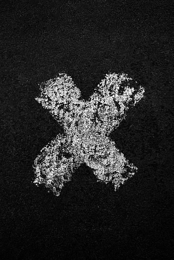 Miscellanea, Miscellaneous, Asphalt, Paint, Bw, Chb, Cross, Dagger HD phone wallpaper