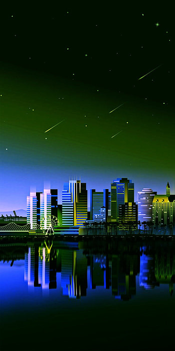 City, atmosfer, doğa, bulut, renk, gökyüzü, teknoloji, duvar kağıdı, etiketler, ev, zedge, keşfet HD phone wallpaper