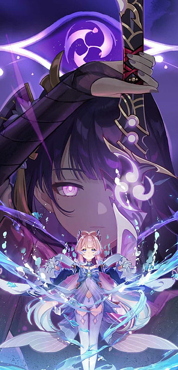 Genshin Impact, Raiden Shogun HD phone wallpaper