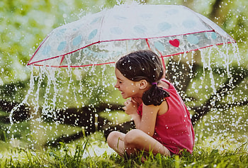 Little girl, childhood, blonde, fair, sit, nice, adorable, bonny, leg, sweet, Belle, white, smile, Umbrella, Hair, girl, grass, tree, comely, sightly, pretty, green, face, nature, lovely, pure, child, fun, graphy, cute, baby, , Nexus, rian, beauty, kid, feet, water, Rain, beautiful, people, little, pink, princess, dainty HD wallpaper