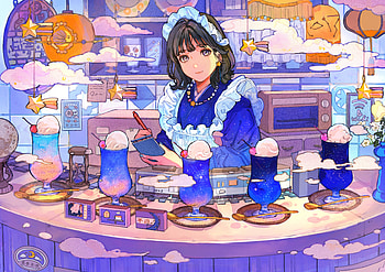 Enchanting Anime Girl in - Dreamy Fantasy, Anime, girl, anime girl HD wallpaper