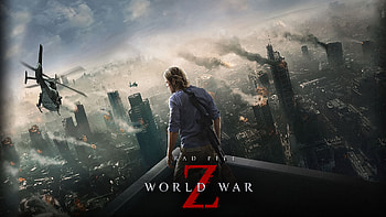 Brad Pitt, Celebs, War Z HD wallpaper