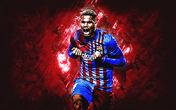 Ronald Araujo, barca, barcelona, football HD wallpaper
