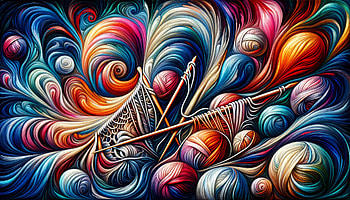 knitting, yarn, colors, Abstract, crafts HD wallpaper
