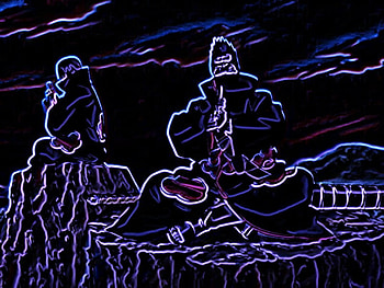 itachi and kisame, itachi, akatsuki, kisame HD wallpaper