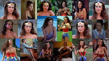 Wonder Woman Montage Starring Lynda Carter 2, Wonder Woman Montage, WW, Wonder Woman, Lynda Carter HD wallpaper