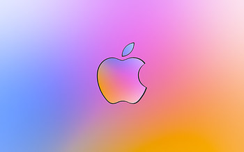 Gradient, Apple Logo HD wallpaper