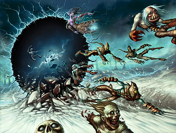 Twisting Nether, Hearthstone HD wallpaper