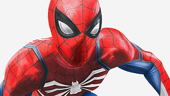Spiderman Artwork 2018, spiderman, minimalism, artwork, artist, digital-art, superheroes HD wallpaper