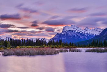 Vermilion Vista Sunrise Spectacle In Banff National Park, national-park, sunrise, nature, mountains HD wallpaper