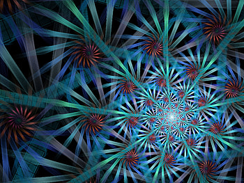 Fractal, digital, design, art HD wallpaper