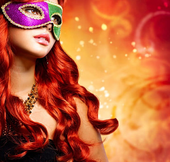 :), lady, model, mask, face, subbotina anna HD wallpaper
